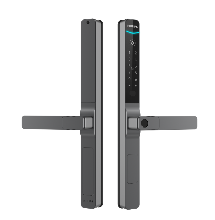 Khóa vân tay cửa nhôm Philips DDL611S-5HBS