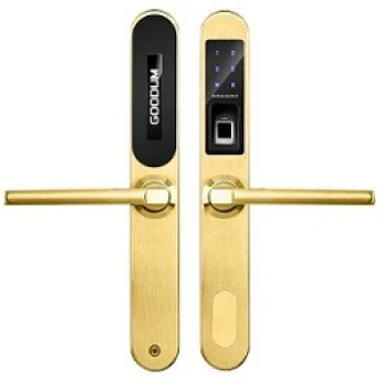 Khóa vân tay cửa nhôm Goodum E6800 Gold Khóa vân tay cửa nhôm Goodum E6800 Gold