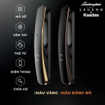 Khóa vân tay Lamborghini tích hợp chuông Khóa vân tay Lamborghini tích hợp chuông