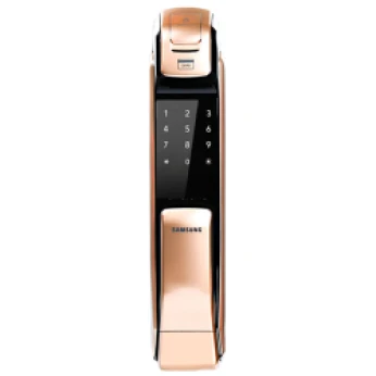 Khóa cửa vân tay Samsung SHS-DP728 Gold Khóa cửa vân tay Samsung SHS-DP728 Gold