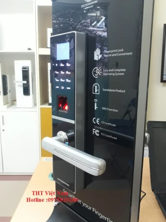 Hình ảnh lắp thực tế khóa Dessmann G800FP và G800FPC