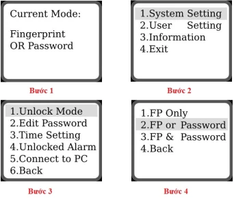 Hướng dẫn cài đặt khóa cửa điện tử Dessmann S510, C510