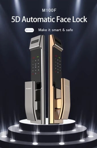 Khóa cửa vân tay công nghệ nhận diện khuôn mặt Khóa cửa vân tay công nghệ nhận diện khuôn mặt