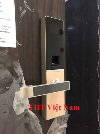 Khóa vân tay cho cửa đại sảnh biệt thự cao cấp