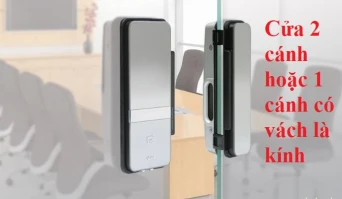 khóa vân tay cửa kính