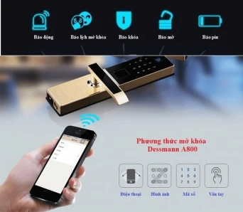 Khóa vân tay Dessmann mang những tính năng gì đặc biệt?