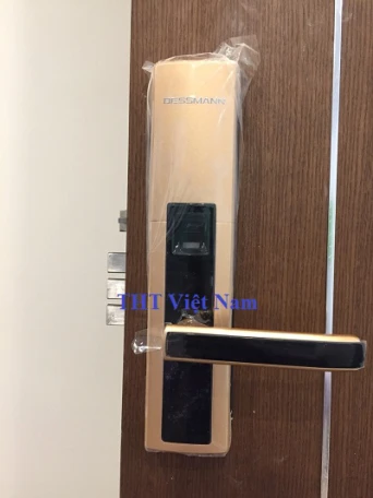 Lắp khóa vân tay Dessmann S510 CC Golden Palm